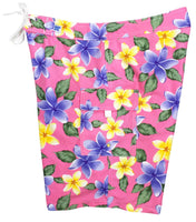 "Free Roaming" (Pink) Womens Board/Swim Shorts - 10.5" - Board Shorts World Outlet