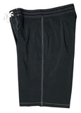 Grizzo Brand Solid Board Shorts w/ Back Pocket (Black, Mango, Mesa Red, or Orange) - Board Shorts World Outlet