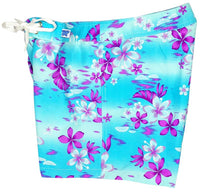 "Soul Salvation" Girls Board (Swim) Shorts (Aqua) - Board Shorts World Outlet